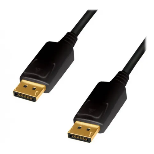 Cablu DisplayPort 1.2 Logilink 2m cu conectori auriti și ecranare dublă