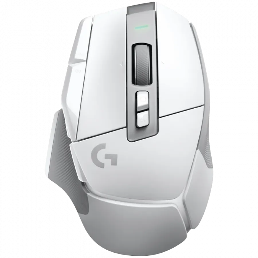Maus gaming Logitech G502 X alb cu senzor HERO DPI