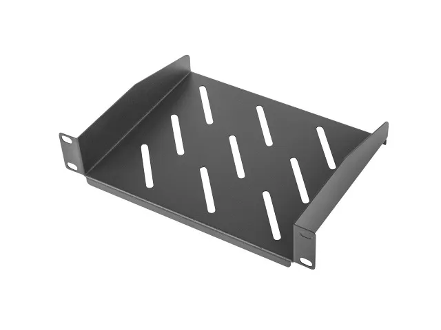 Polită fixă rack 10 inch 1U Lanberg negru AK-1012-B