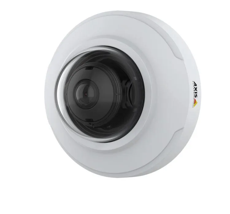 Cameră IP dome Axis 4MP negru cu lentilă fixă pentru interior exterior