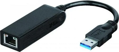 Adaptor rețea D-Link USB 3.0 cu port RJ-45 Gigabit 1000 Mbps