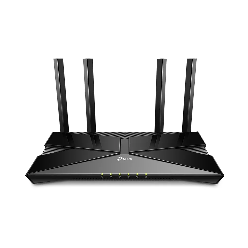 ROUTER TP-LINK wireless 1800Mbps,1 x WAN Gigabit, 4 porturi LAN Gigabit, 2.4 GHz/5 GHz dual band, 4 antene externe, WI-FI 6, "Archer AX23" (timbru verde 0.8 lei)