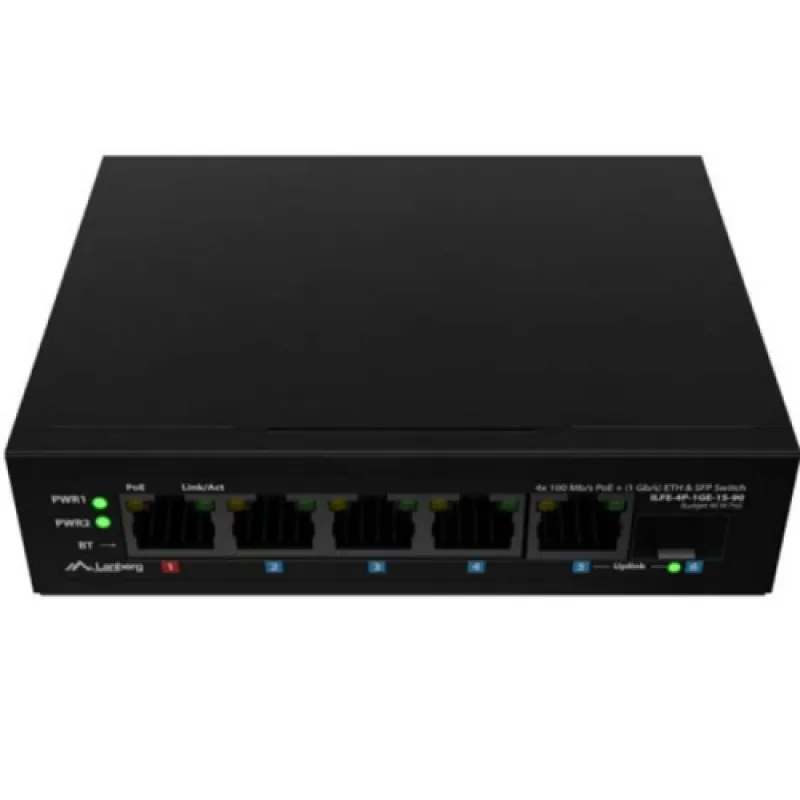 Switch Lanberg gestionat 4 porturi Gigabit SFP industrial