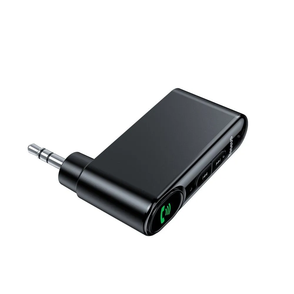 Receptor Bluetooth Jack Baseus negru, adaptor wireless 5.0