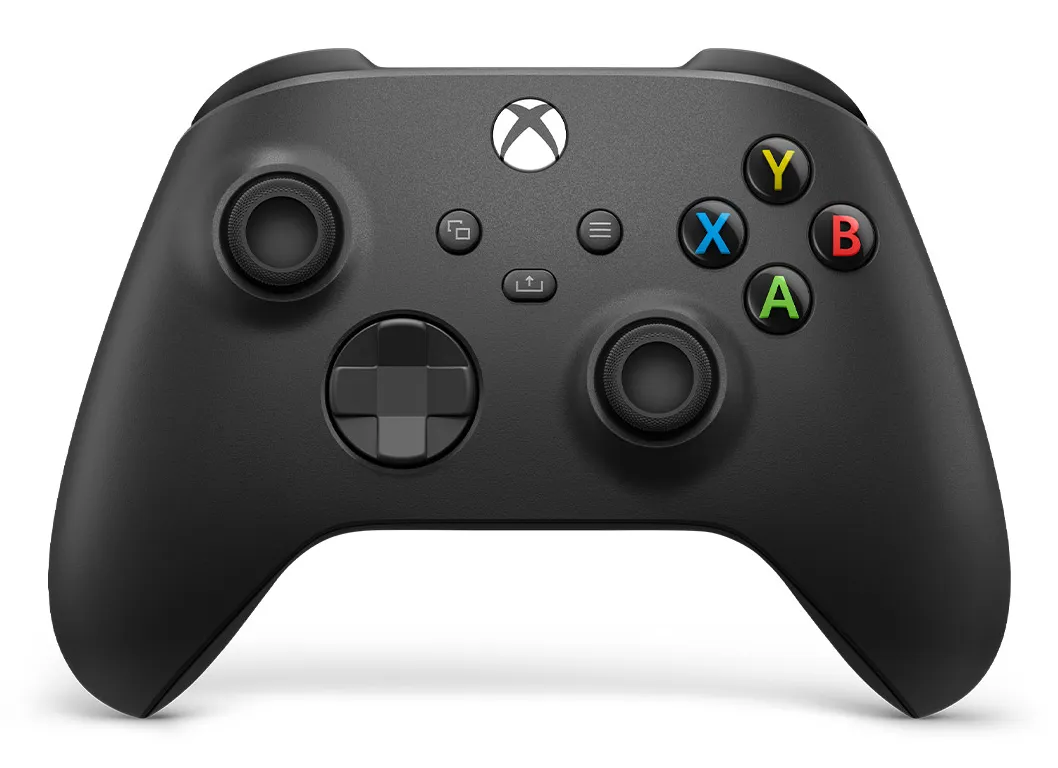 Controller Xbox Microsoft Carbon Black wireless