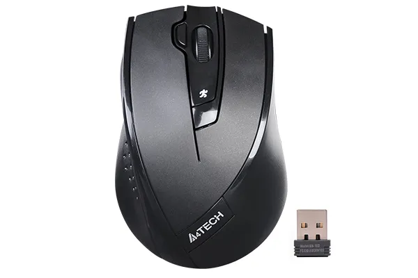 Mousepad wireless A4Tech ergonomic negru 2000 DPI