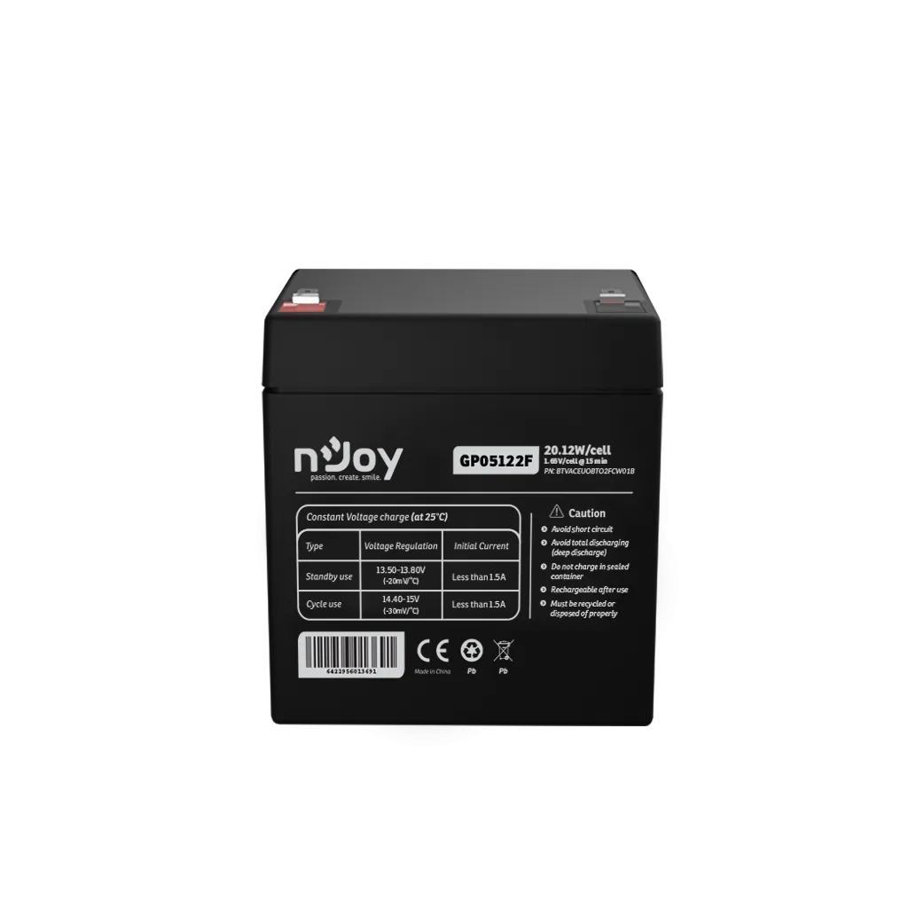 Baterie UPS Njoy 12V 5A cu borne F2