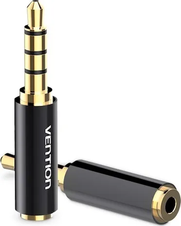 Adaptor audio Vention Jack 3.5mm la 2.5mm cu conectori auriți