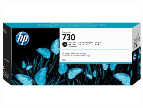 Cartus cerneala original HP 730 Photo Black 300ml pentru Designjet
