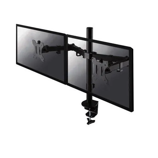 Suport birou cu clemă pentru monitor Neomounts, articulat și reglabil
