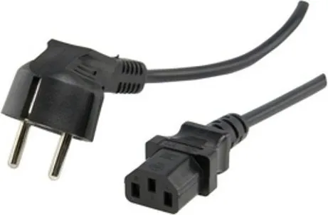 Cablu alimentare Gembird 1.8 metri negru cu conector Shucko și C13