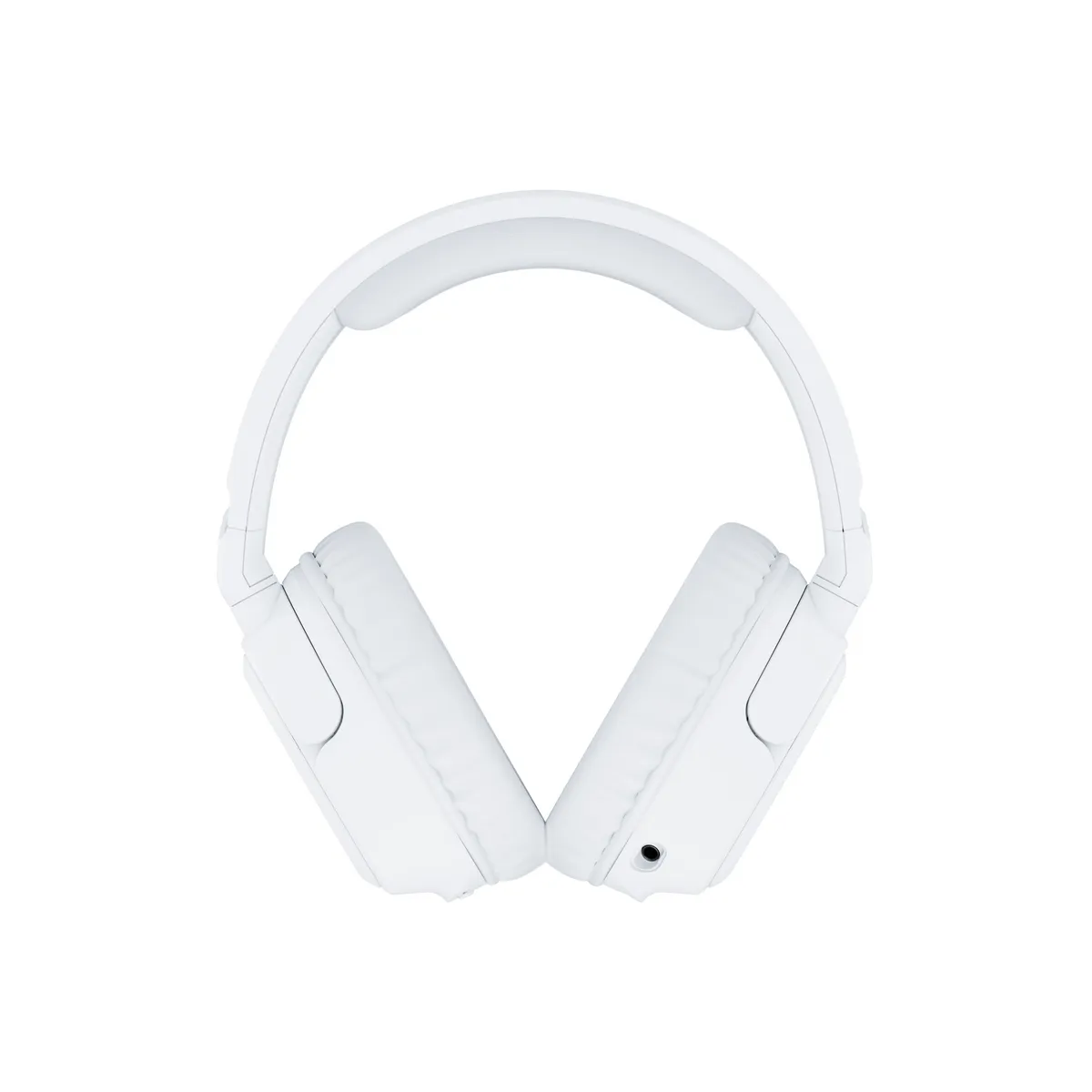 Căști gaming HyperX Cloud Flight 2 wireless în alb, vedere frontală