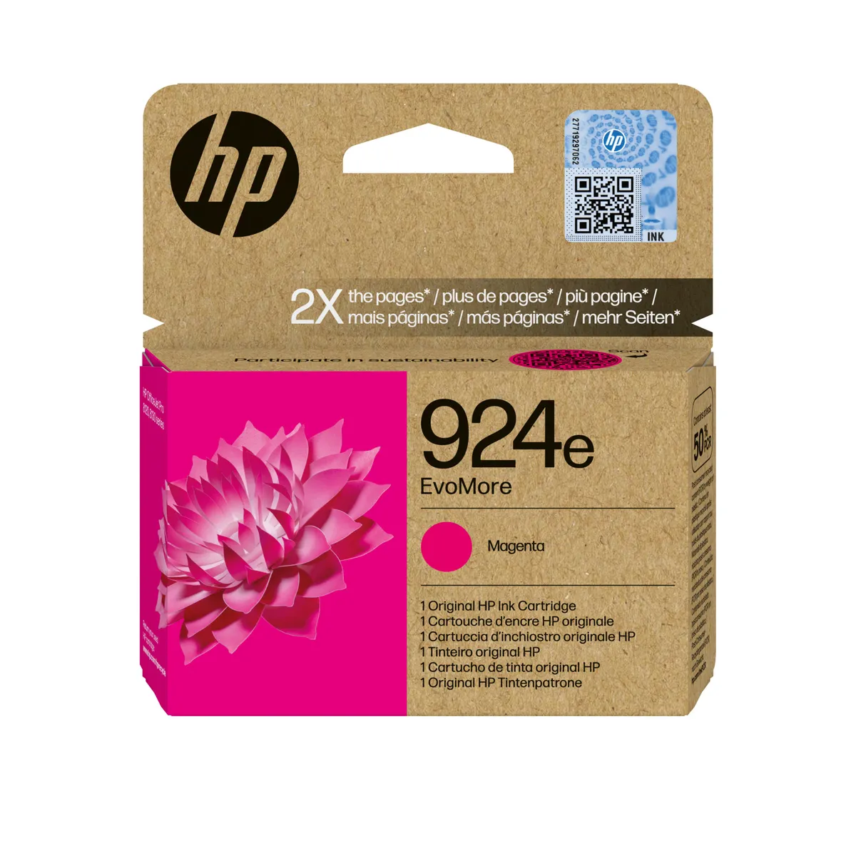 Cartus cerneala HP 924E magenta original OfficeJet Pro