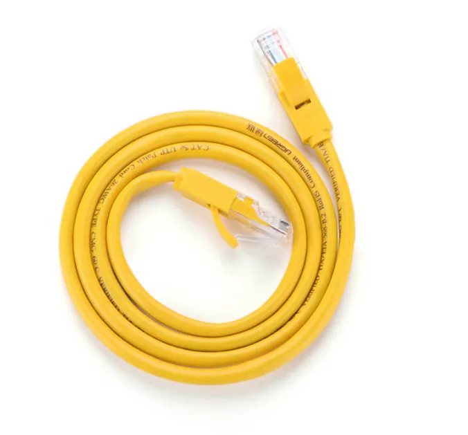 Cablu UTP Cat5e Ugreen galben 10m cu mufe RJ45