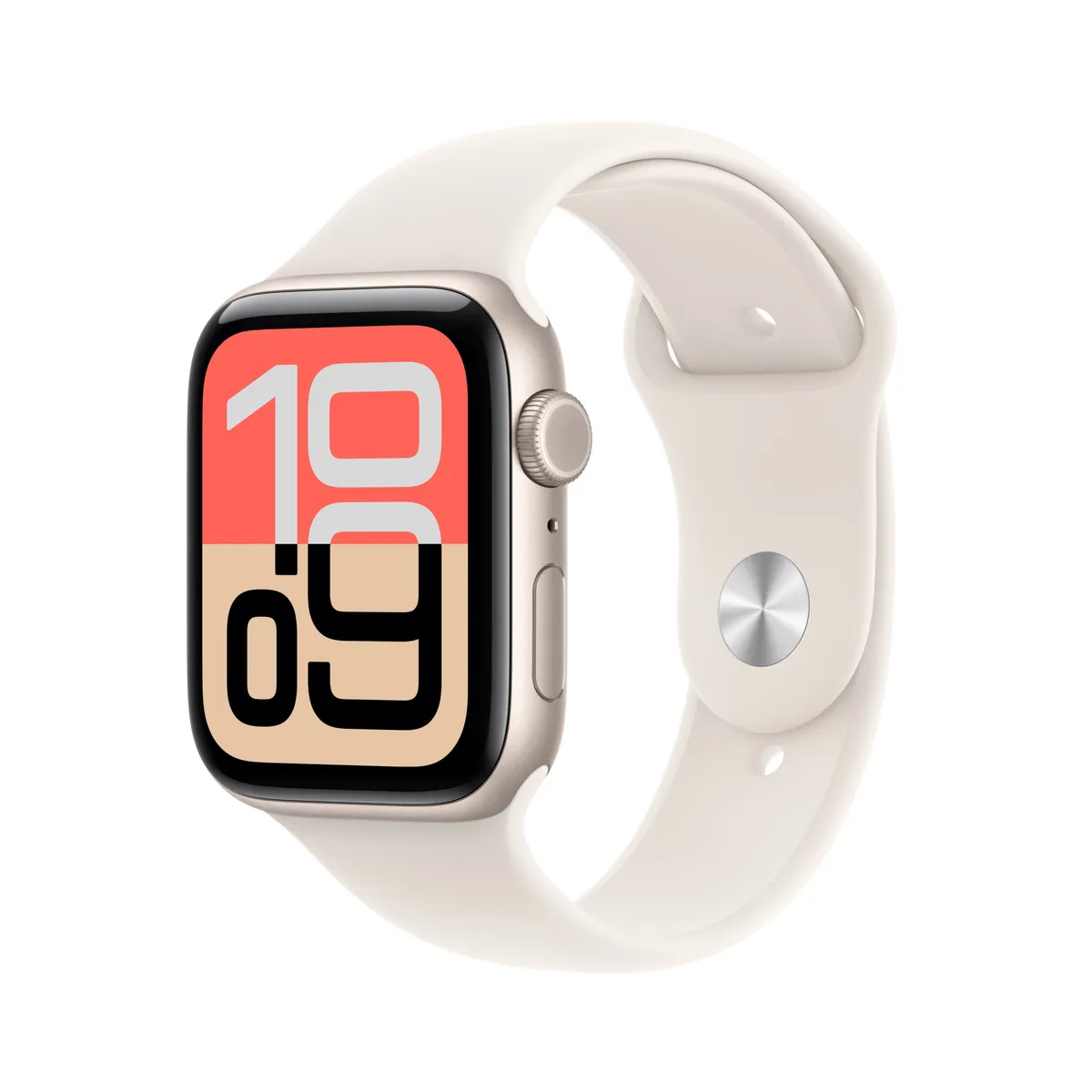 Apple Watch SE 3 44mm carcasă aluminiu negru cu curea sport