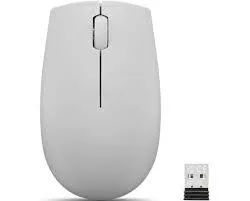 Maus Lenovo Wireless 300 gri arctic cu senzor optic