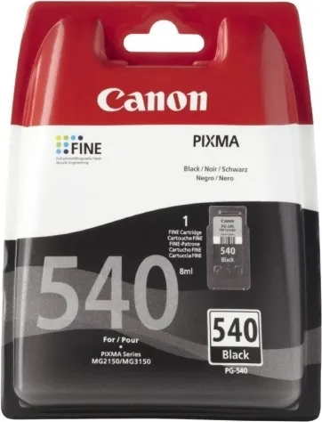 Cartus cerneala Canon PG-540 negru original 8ml pentru Pixma