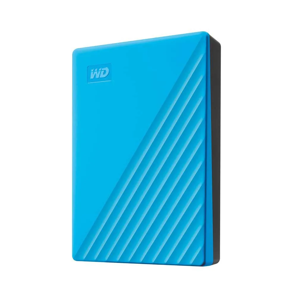 Disc dur extern WD My Passport 4TB albastru cu port USB
