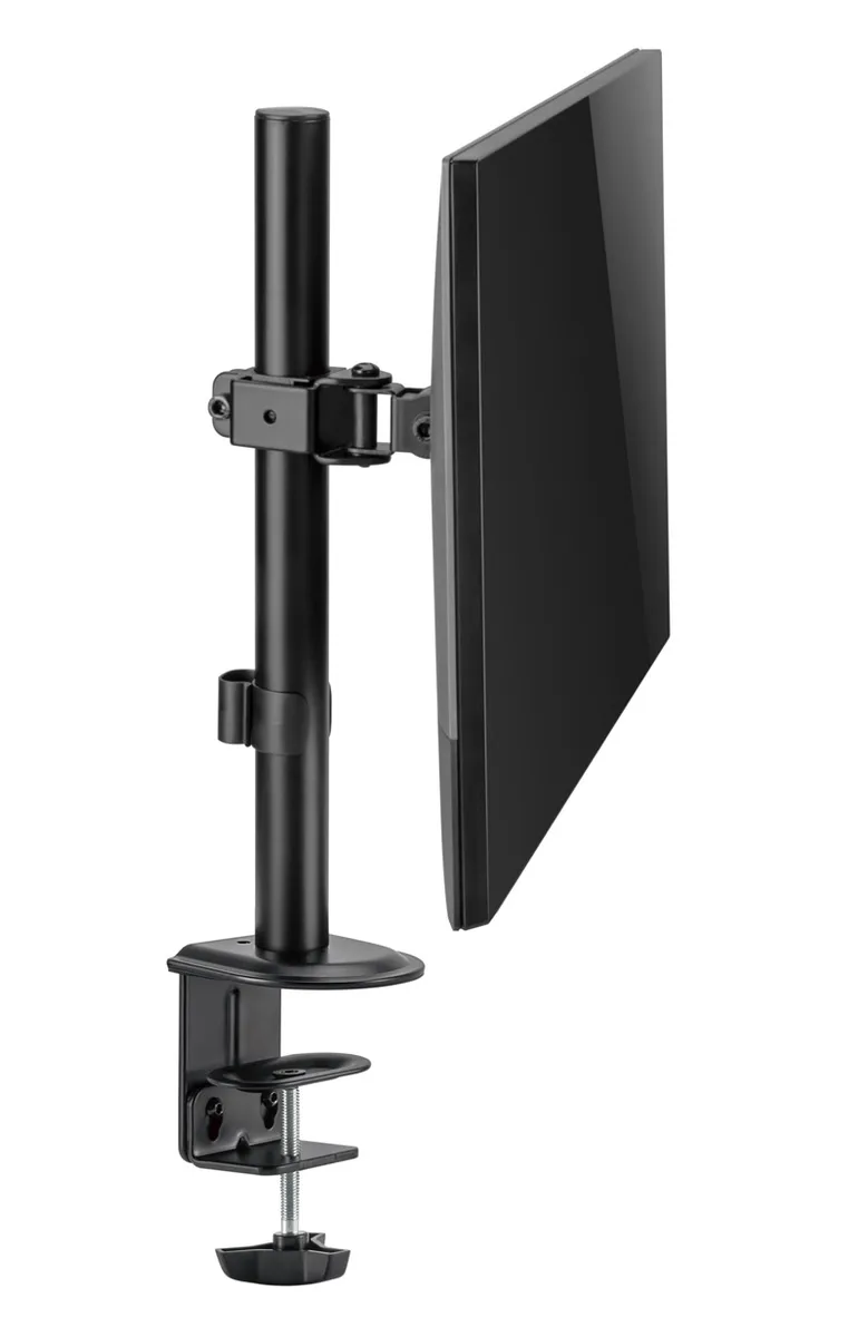 Suport de masă negru pentru monitor 17-32 inch cu reglaj unghi