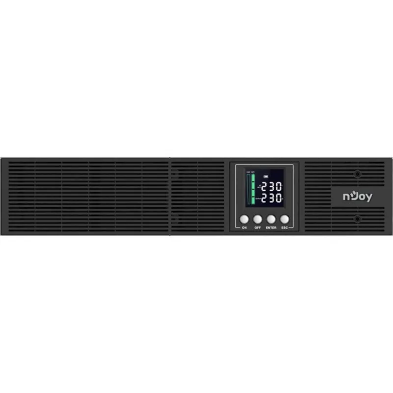 UPS Njoy Aster 1000 cu display LCD și 8 ieșiri IEC