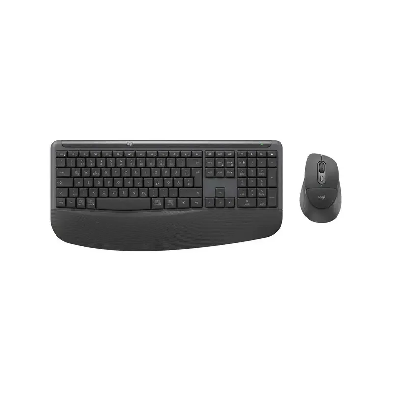 Set tastatură și maus wireless Logitech MK880 gri