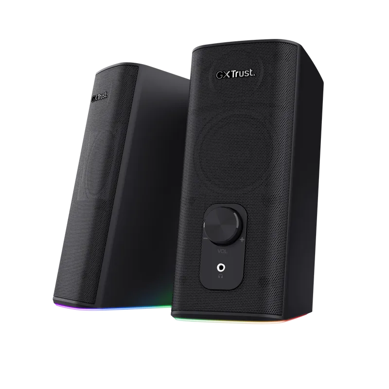 Boxe stereo Trust GXT 612 Cetic negru 18W pentru gaming
