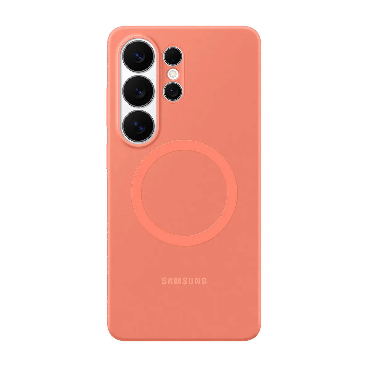 Husă Samsung Galaxy S26 Ultra silicon magnet roșu corai