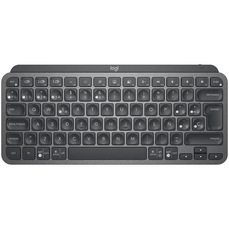 Tastatura Logitech MX Keys Mini wireless iluminată culoare grafic