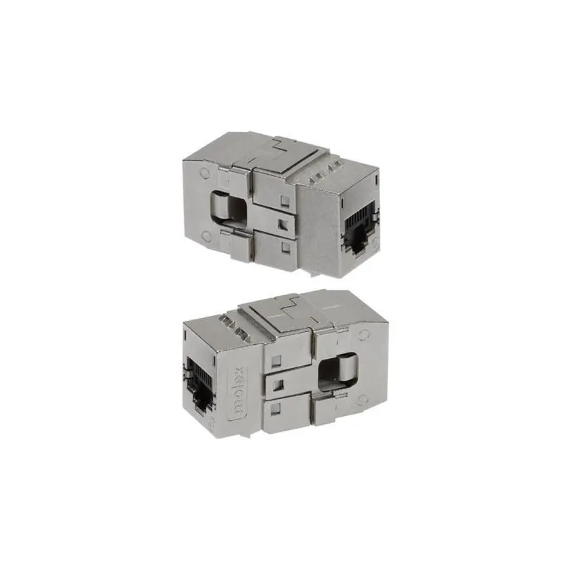 Conector Keystone RJ45 STP Cat.6A PowerCat cu montaj tool-less Molex