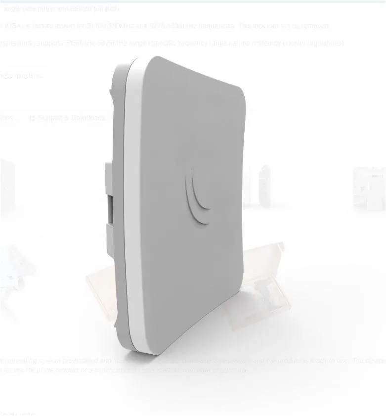 Acces point Mikrotik SXTsq Lite 5 High Power CPE wireless exterior