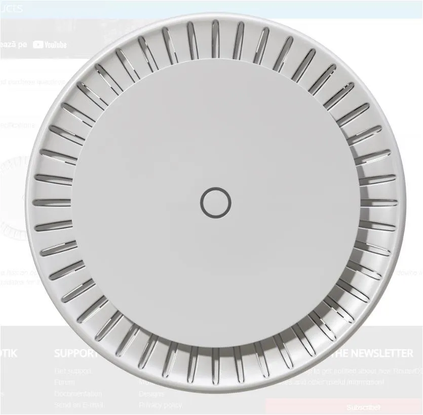 Access Point Mikrotik 1.8GHz 2GB RAM cu alimentare POE