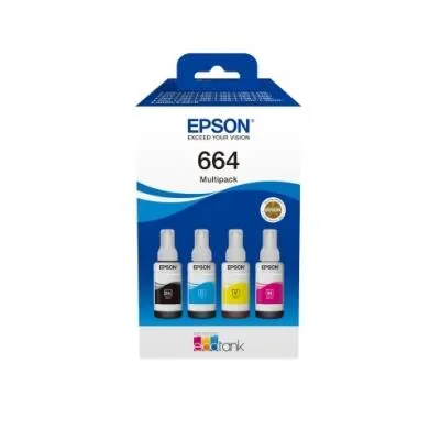 Cartus Epson 664 CMYK combo pentru imprimante L-Series