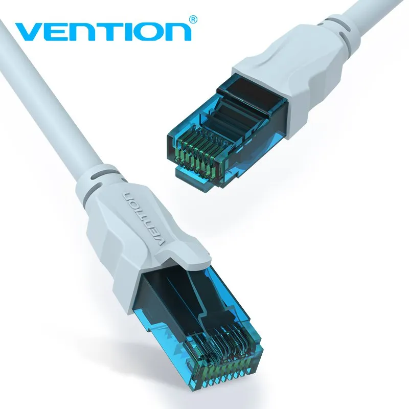 Cablu rețea UTP Cat. 5e Vention albastru 15 metri cu conectori RJ-45