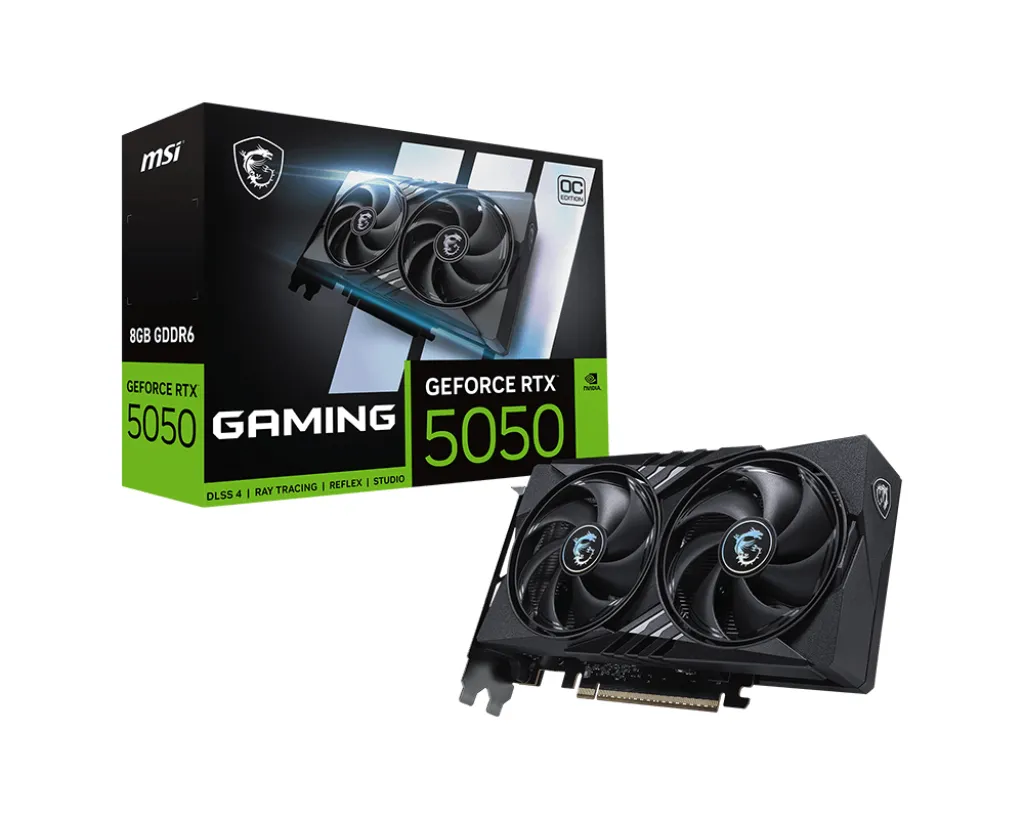 Placă Video MSI GeForce RTX 5050 8GB Gaming OC