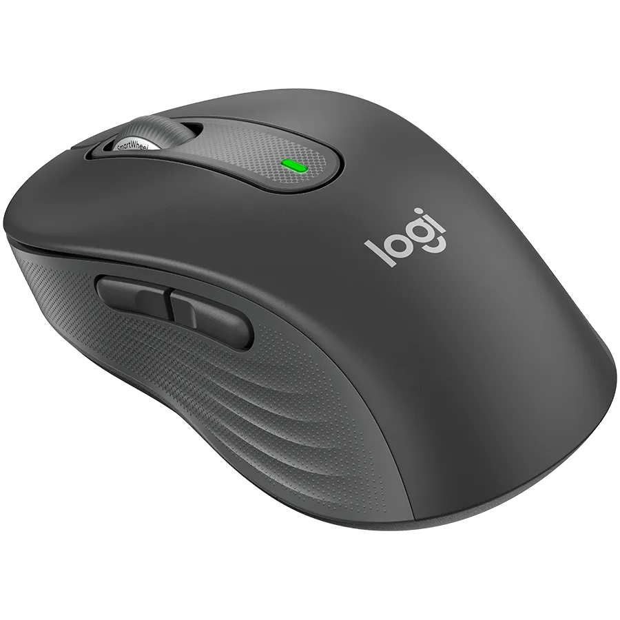 Maus wireless ergonomic Logitech Signature M650 gri grafit