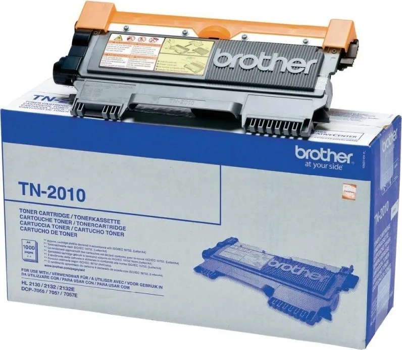 Toner original Brother TN2010 negru pentru imprimante HL și DCP