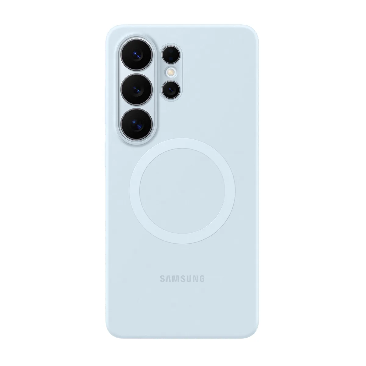 Husă Samsung Galaxy S26 Ultra silicon magnetic albastru deschis