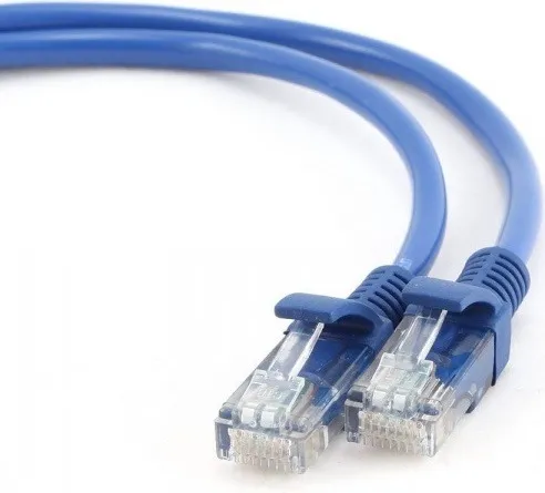 Cablu de rețea UTP Cat5e Gembird 5m albastru cu conectori RJ45