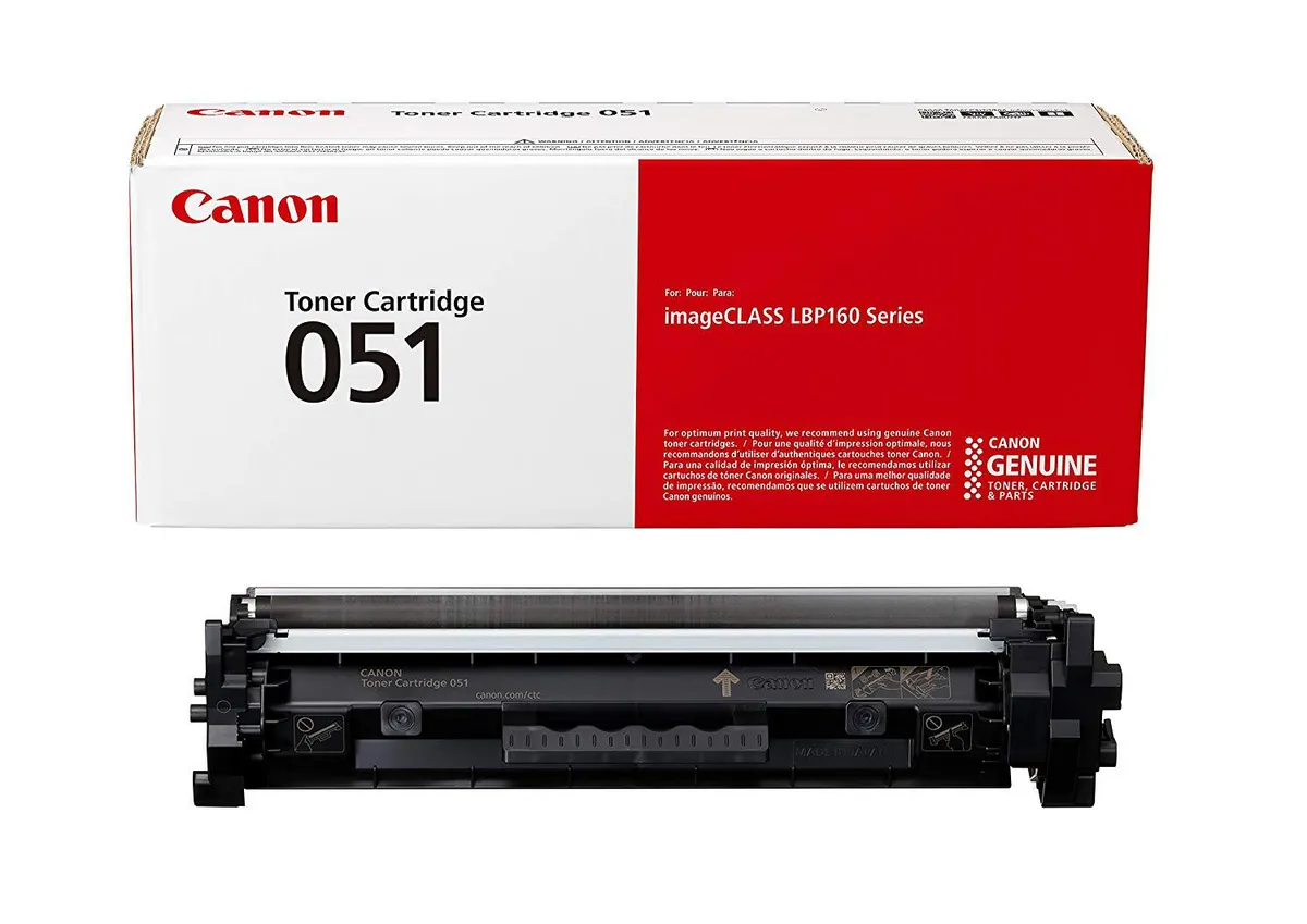 Toner original Canon CRG-051 negru pentru imprimante Canon