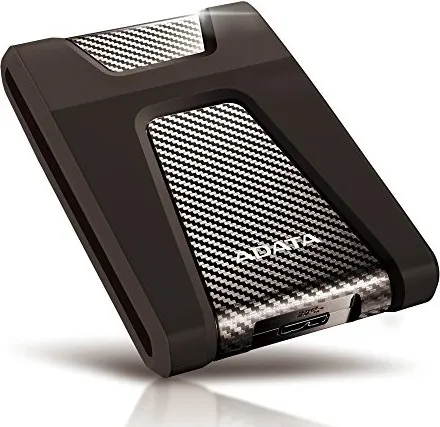 Disc dur extern ADATA HD650 2TB negru cu port USB 3.0