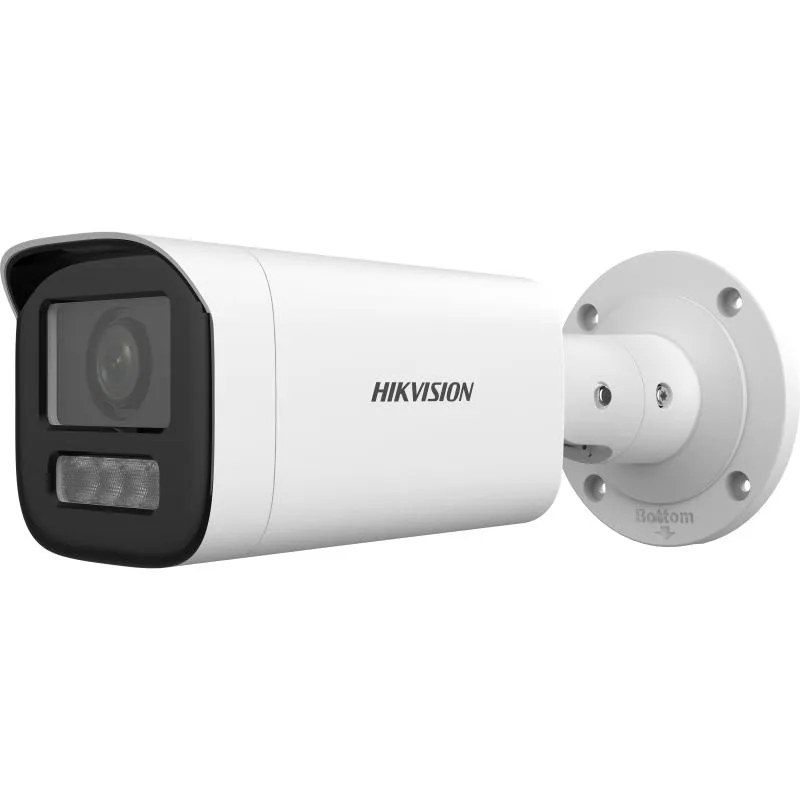 Cameră IP Bullet Hikvision 2MP cu zoom 2.8-12mm și infraroșu 50m