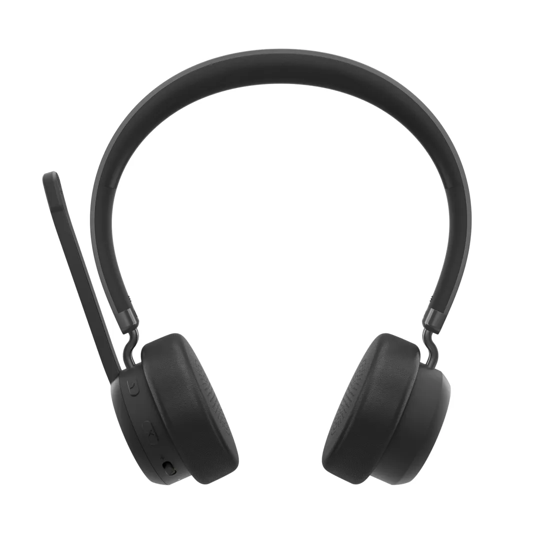Cască VoIP wireless Lenovo pentru Microsoft Teams cu design ergonomic