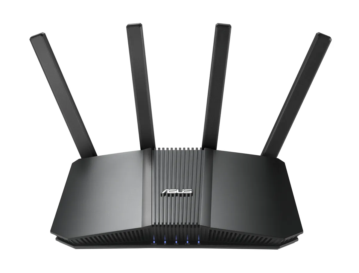 Router Asus WiFi 7 RT-BE58U negru cu antene