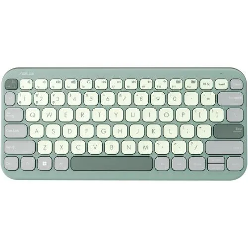 Tastatură ASUS KW100 wireless compactă 80% cu design ergonomic negru