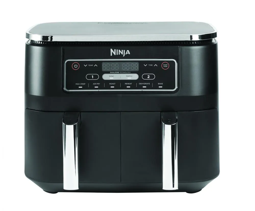 Friteuza cu aer cald Ninja AF300EU neagră, capacitate 3.8 litri