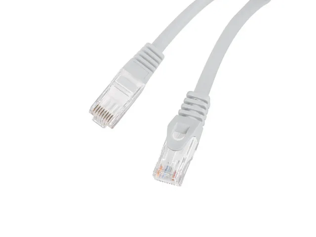 Patch cord Cat.6 UTP LSZH 3m gri Lanberg cu conectori RJ45