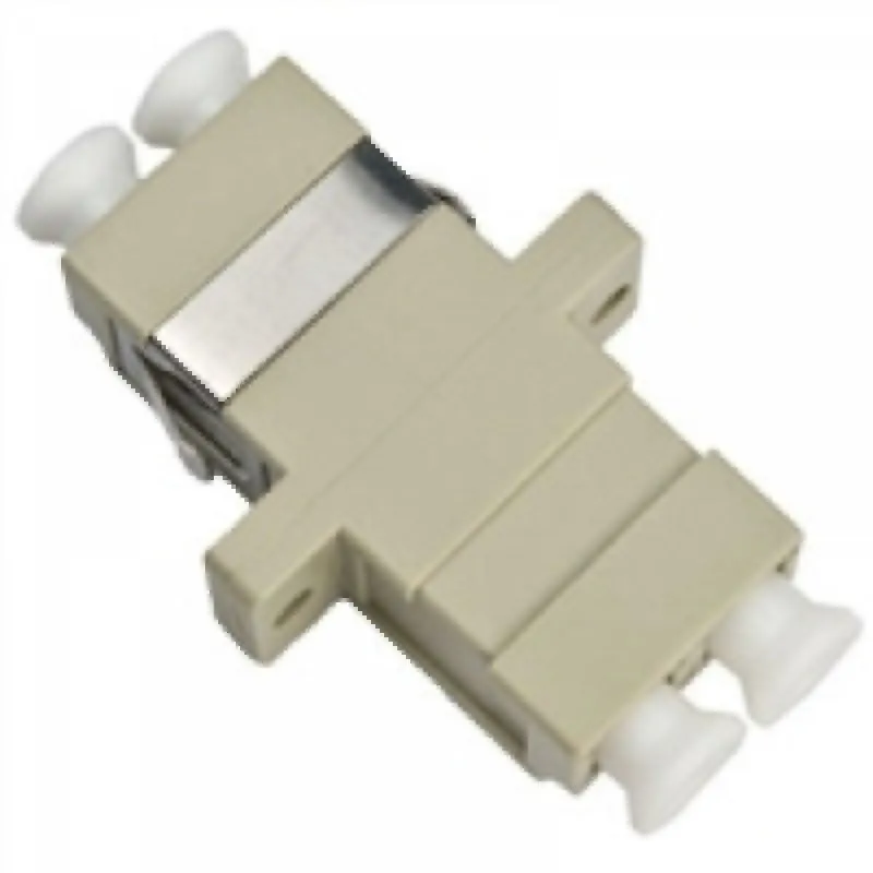 Adaptor fibră optică LC/PC duplex MM Emtex cu conectori profesioniști