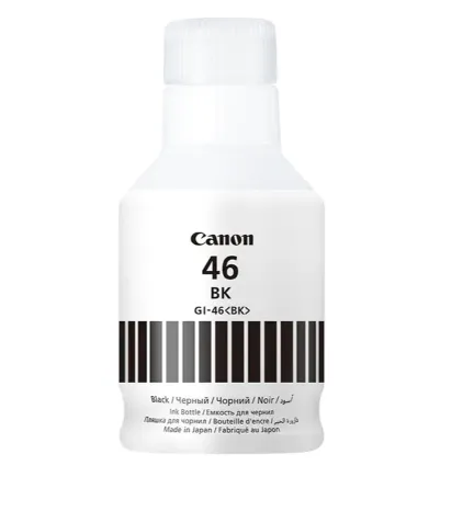 Cartus cerneala original Canon GI-46BK negru pentru imprimante MAXIFY