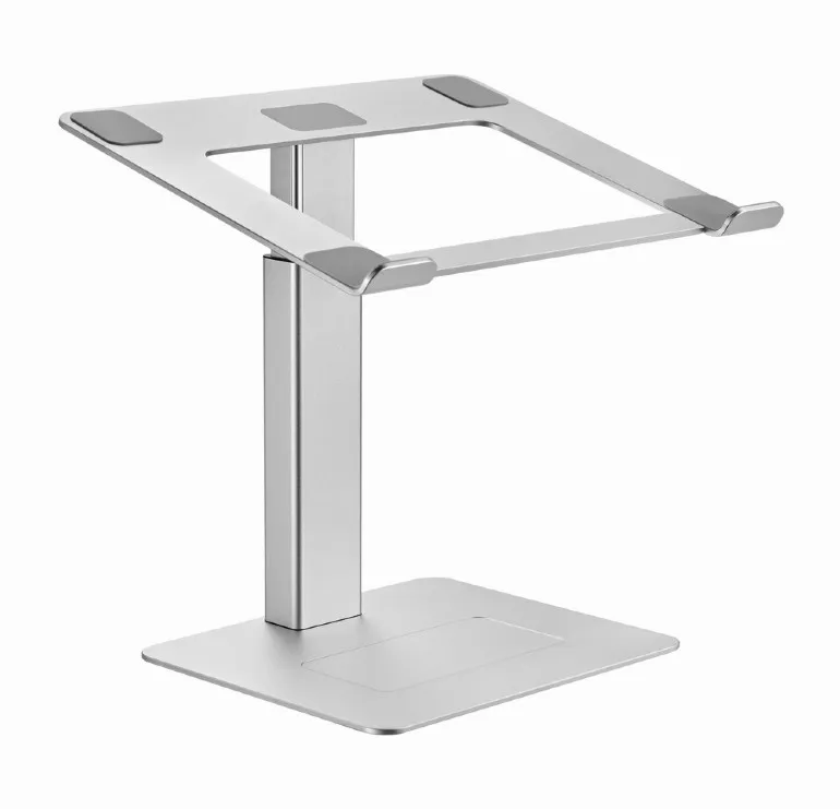 Stand laptop Gembird argintiu cu reglare inaltime pentru notebook 15.6 inch