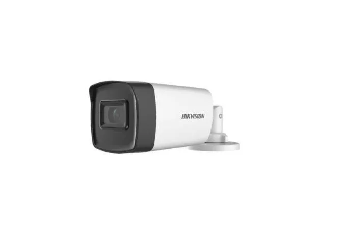 Cameră bullet Hikvision 5MP cu infraroșu 40m pentru supraveghere exterior